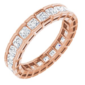 Scalloped Channel-Set Eternity Band