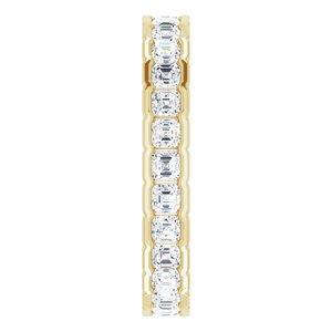Scalloped Channel-Set Eternity Band