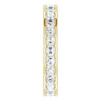 Scalloped Channel-Set Eternity Band