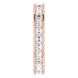 Scalloped Channel-Set Eternity Band
