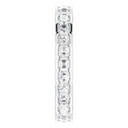 Scalloped Channel-Set Eternity Band