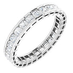 Scalloped Channel-Set Eternity Band