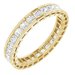 Scalloped Channel-Set Eternity Band