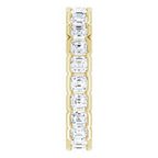 Scalloped Channel-Set Eternity Band