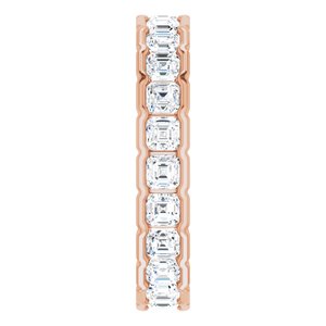 Scalloped Channel-Set Eternity Band