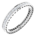 Scalloped Channel-Set Eternity Band