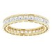 Scalloped Channel-Set Eternity Band