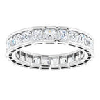 Scalloped Channel-Set Eternity Band