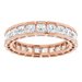 Scalloped Channel-Set Eternity Band