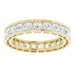 Scalloped Channel-Set Eternity Band
