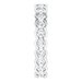Scalloped Channel-Set Eternity Band