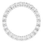 Scalloped Channel-Set Eternity Band