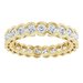 Scalloped Channel-Set Eternity Band