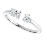 Accented Negative Space Ring