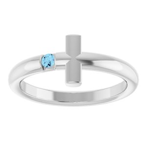 Sideways Cross Ring