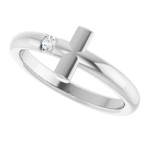 Sideways Cross Ring