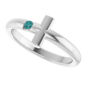 Sideways Cross Ring