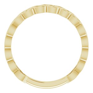 Geometric Stackable Ring