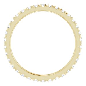 French-Set Eternity Band