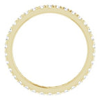 French-Set Eternity Band