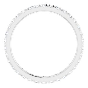 French-Set Eternity Band