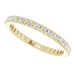 French-Set Eternity Band