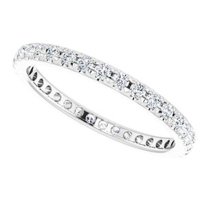 French-Set Eternity Band