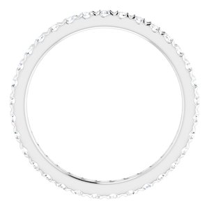French-Set Eternity Band