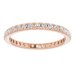 French-Set Eternity Band