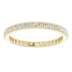 French-Set Eternity Band