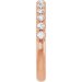 French-Set Accented Engagement Ring or Band