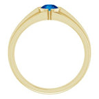 Bezel-Set Ring