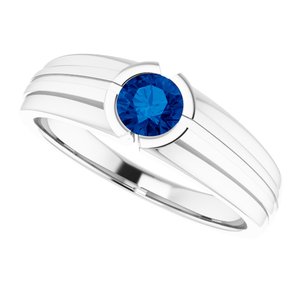 Bezel-Set Ring