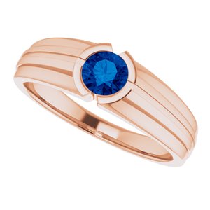 Bezel-Set Ring