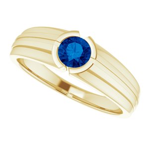 Bezel-Set Ring