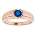 Bezel-Set Ring