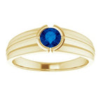 Bezel-Set Ring