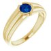 Bezel-Set Ring