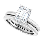 Hidden Halo-Style Engagement Ring