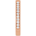 Channel-Set Cathedral Peg Shank
