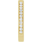 Channel-Set Cathedral Peg Shank