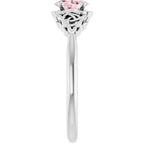 Celtic-Inspired Solitaire Ring