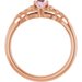 Celtic-Inspired Solitaire Ring