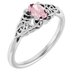 Celtic-Inspired Solitaire Ring