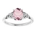 Celtic-Inspired Solitaire Ring