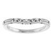 Accented Sculptural Engagement Ring or Band