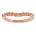 Accented Sculptural Engagement Ring or Band