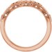 Accented Sculptural Engagement Ring or Band