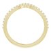 Accented Negative Space Engagement Ring or Band