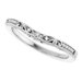 Accented Sculptural Engagement Ring or Band